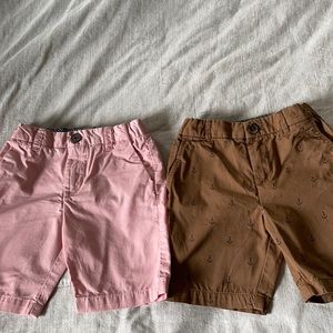 H & M adjustable waste boys cotton chino shorts